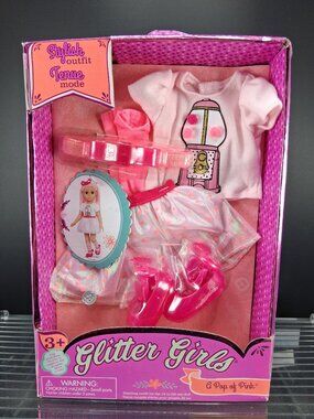 Glitter Girls Doll Outfit A Pop Of Pink For 14-Inch Dolls